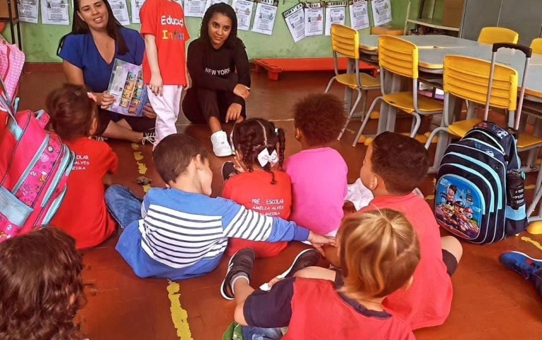 Projeto 'Emoções' é realizado no Pré-Escolar na escola Zara de Paula